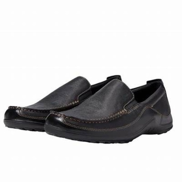 Cole Haan CO3557 Men’s Black Leather Driving Loafers Sz 11M Venetian main image 14